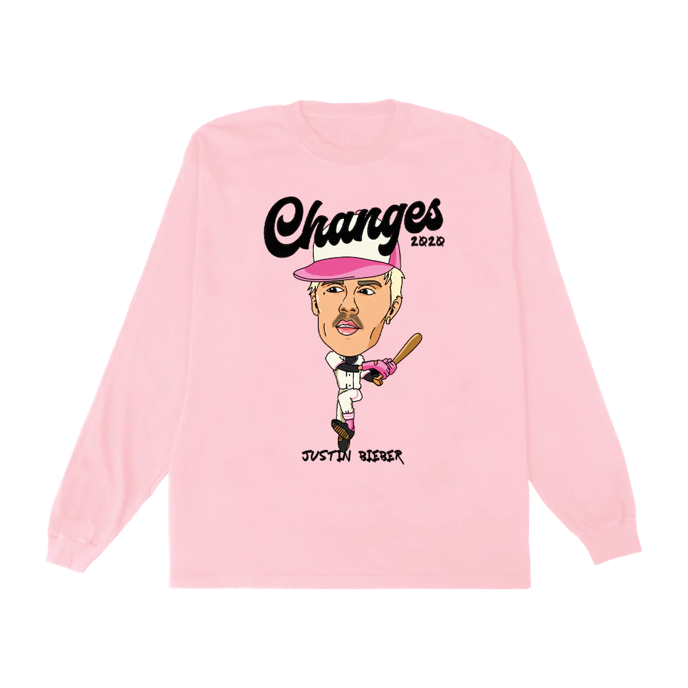 Changes Baseball Doodle LS T-Shirt